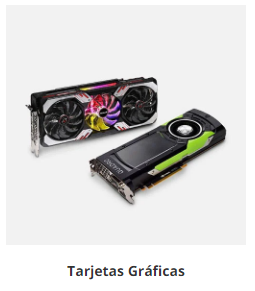 Seccion de tarjetas graficas