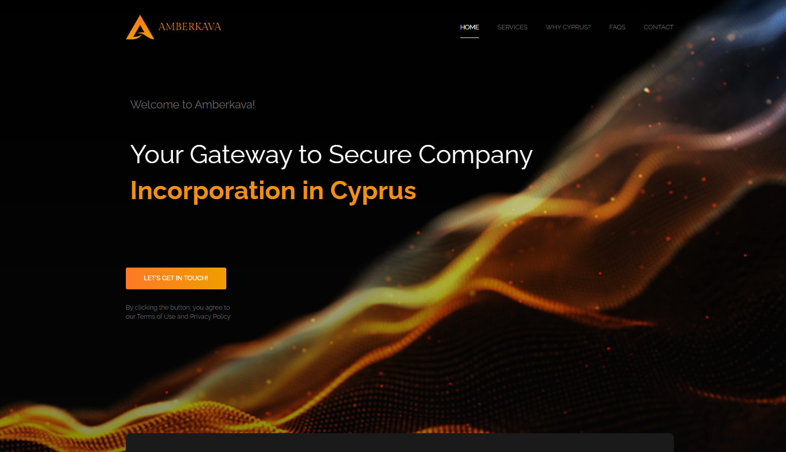 Maquetación de la web Cyprus